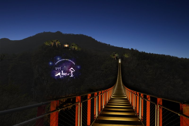 파주 감악산 힐링파크내 야간경관조명 운영 재개 - 파이낸셜뉴스