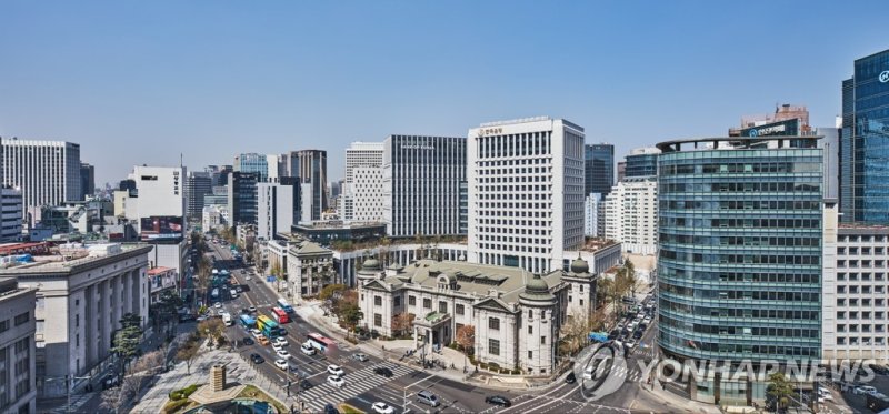 서울 중구 한국은행 본부 전경. 사진=한국은행 제공.