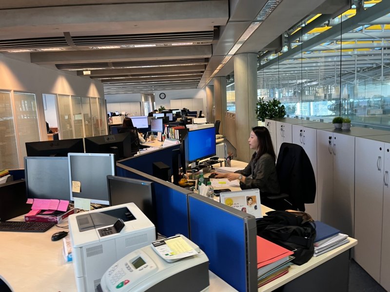 우리은행 런던 지점 모습./뉴스1 ⓒ News1 신병남 기자