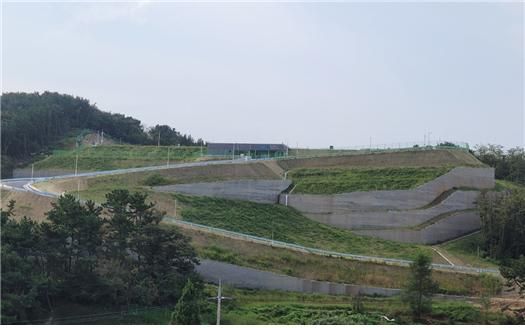 인천시는 중구 용유지역의 안정적인 수돗물 공급을 위해 용유배수지 건설공사를 완료했다. 인천시 제공.