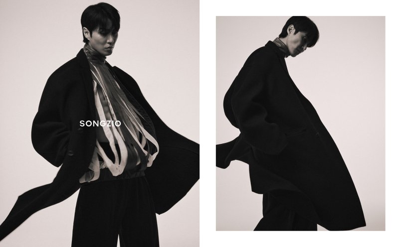 송지오(SONGZIO)는 올해 30주년을 맞아 하우스의 영원한 뮤즈인 배우 차승원과 30주년 콜라보레이션 컬렉션을 공개한다.(송지오제공)