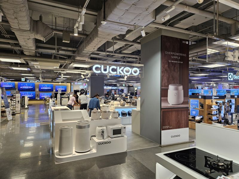 쿠쿠, 이마트·홈플러스 브랜드샵 입점 확대