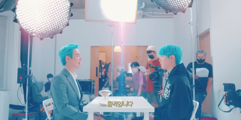 [서울=뉴시스]지난 2021년 장지수가 올린 '마지막 면접 : 장지수, 꽈뚜룹 본캐' 영상 (사진=장지수 유튜브 영상 캡처) 2023.09.09. photo@newsis.com *재판매 및 DB 금지