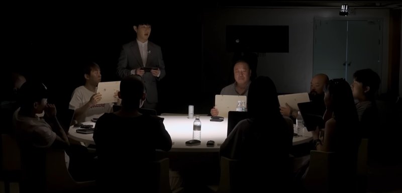 [서울=뉴시스]장지수 기획 및 진행한 웹 예능 '공범 1'의 장면 (사진=장지수 유튜브 영상 캡처) 2023.09.09. photo@newsis.com *재판매 및 DB 금지