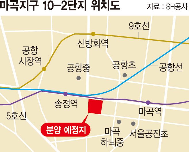 마곡에 분양가 3억대… SH, 토지임대부 주택 260가구 공급