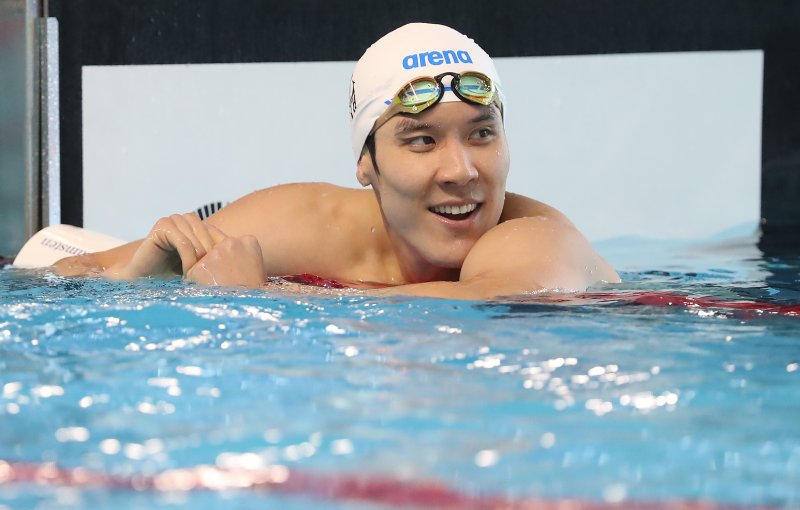 한국 수영의 중흥기는 이끈 최초의 스타는 박태환이었다. 박태환은 베이징 올림픽에서 400m에서 금메달, 200m에서 은메달을 따며 대한민국의 위상을 드높였다. 이제는 혼자가 아닌 여러명이 세계무대를 노크한다. /사진=뉴스1