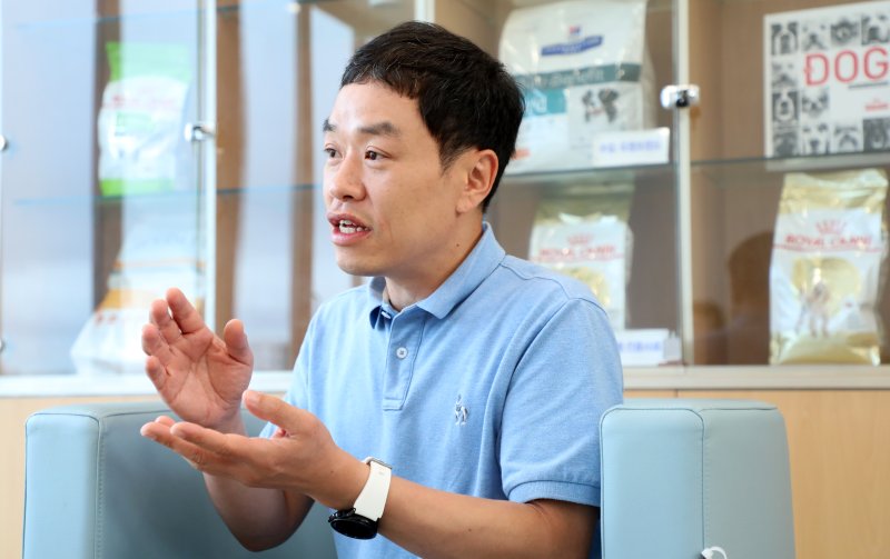 김기현 농업연구사가 전북 완주군 농촌진흥청 국립축산과학원에서 뉴스1 전북본부와 인터뷰를 하고 있다. ⓒ News1 유경석 기자