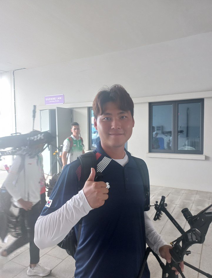 '양궁 3관왕 도전' 이우석