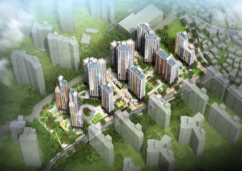 노량진5구역 조감도(동작구 제공).