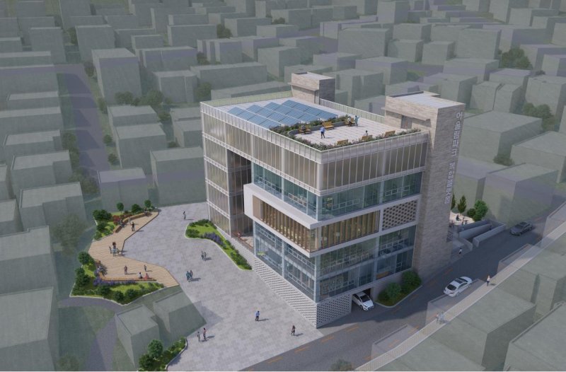 부산 동구 어울림파크 복합플랫폼 조감도. (부산 동구청 제공)