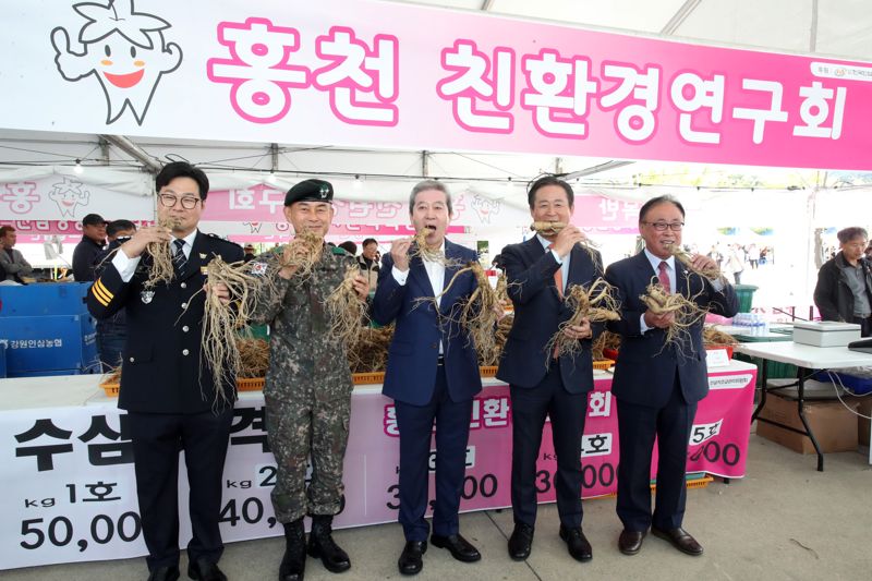 가을 대표축제 '홍천인삼한우축제' 6일 성황리 개막