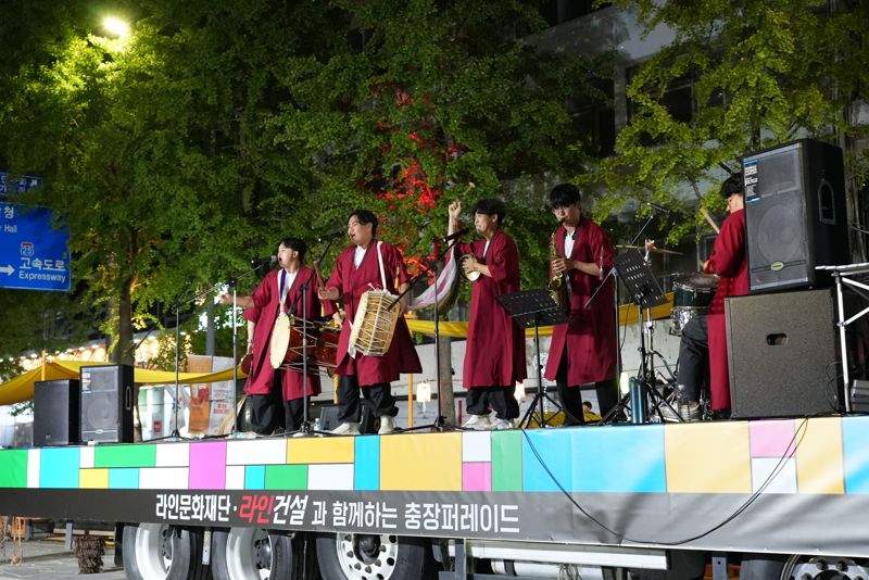 라인건설, ‘광주 추억의 충장 축제’ 7년 연속 후원