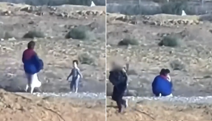 팔레스타인 무장정파 '하마스'가 여성과 어린이 등 3명을 석방했다고 주장하며 공개한 영상. X(옛 트위터)