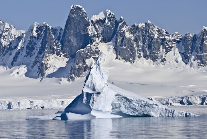 남극의 얼음들이 서서히 녹아내리고 있다. 게티이미지 제공