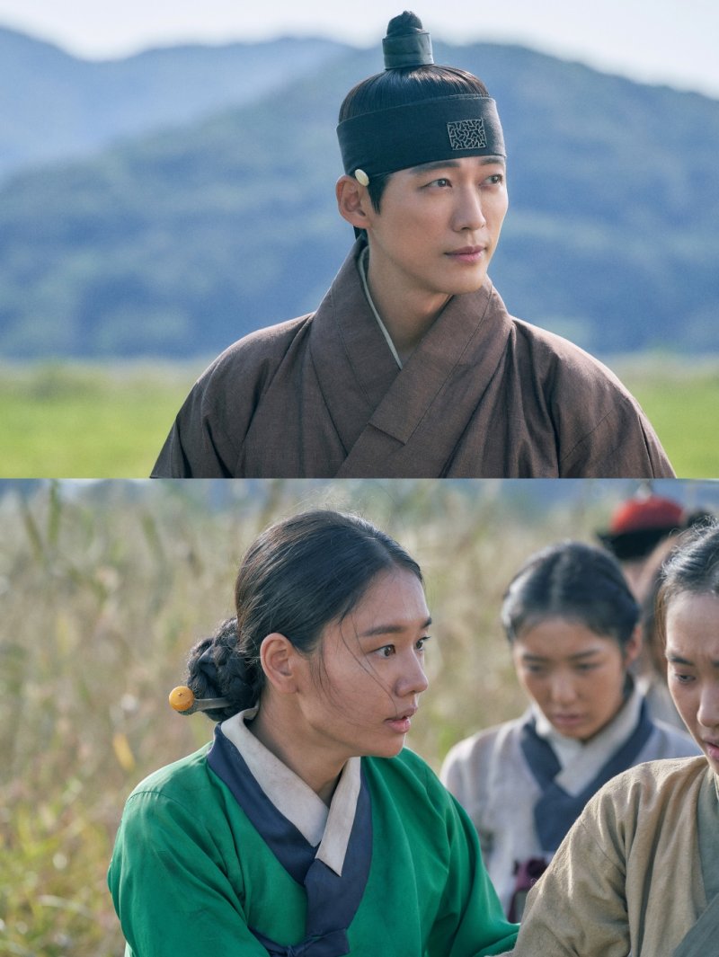 [서울=뉴시스14일 오후 9시40분 방송되는 MBC TV 금토드라마 '연인'은 '이장현'(남궁민)과 '유길채'(안은진)의 모습을 공개했다. (사진=MBC TV 금토드라마 '연인' 제공) 2023.10.14. photo@newsis.com *재판매 및 DB 금지