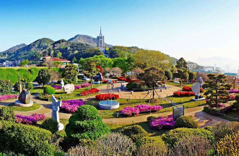 중앙공원 전경. 부산시설공단 제공