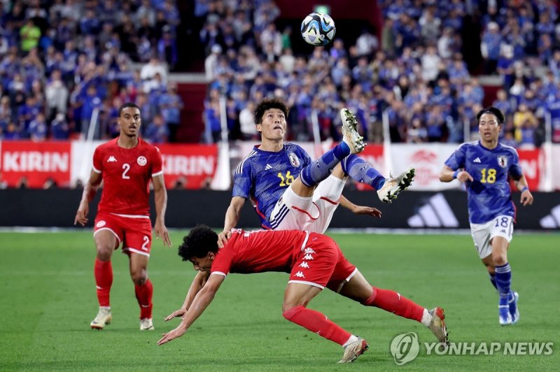 日, 튀니지에 2-0승 … 클린스만호, 이번 2연전 최소한의 자존심은 챙겼다