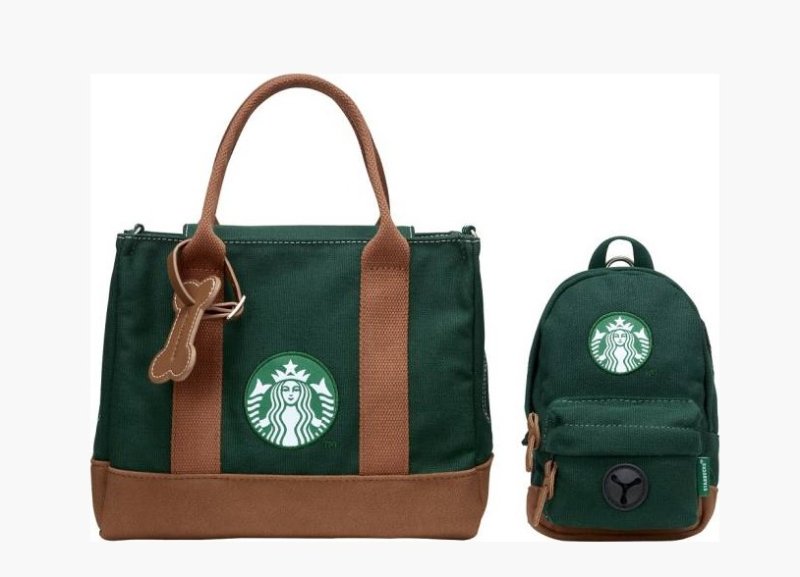 [서울=뉴시스] 스타벅스 더북한강R점에 판매되고 있는 펫 관련 MD 제품. (사진=스타벅스 인스타그램 캡처)