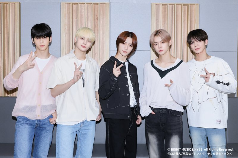 투바투, 日 애니 '짱구는 못말려'와 협업