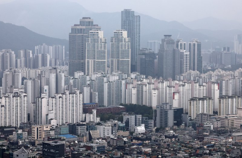 서울 강남권 아파트 전경. 사진=뉴스1