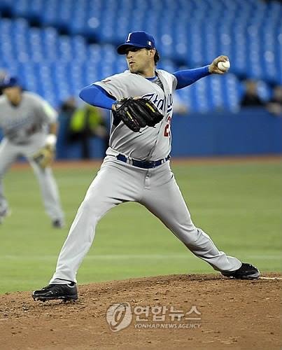 2009년 월드베이스볼클래식(WBC)에서 세라피니가 투구하는 모습/사진=연합뉴스