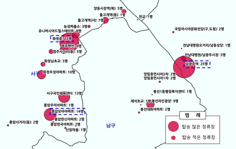 광주광역시, 빅데이터 활용해 저상버스 교체 나선다