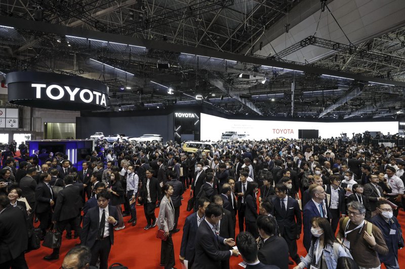 [도쿄=뉴시스] 일본자동차공업협회(JAMA)가 주최하는 2023 재팬모빌리티쇼는 25일 일본 도쿄 빅사이트에서 열렸다. 행사는 이날부터 내달 5일까지 진행되며 토요타, 혼다, 닛산 등 완성차업체, 스타트업, 부품업체 475곳이 참가했다.(사진=한국자동차기자협회 제공) 2023.10.25 photo@newsis.com *재판매 및 DB 금지