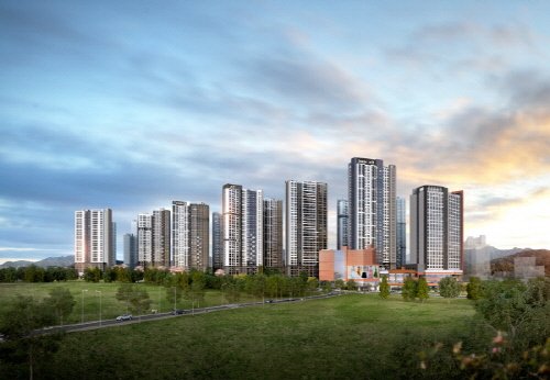 이문 아이파크 자이_투시도