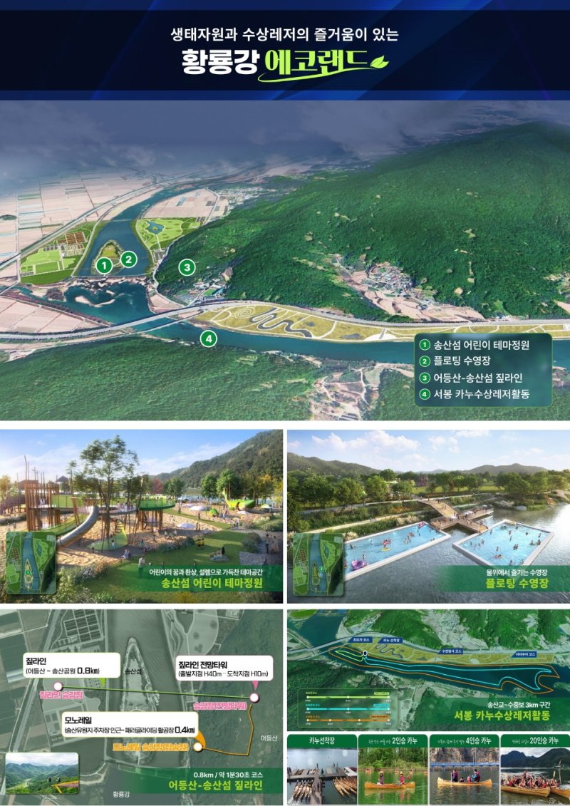 [광주=뉴시스] 광주시가 구상중인 황룡강 에코랜드. (구상도 = 광주시 제공) *재판매 및 DB 금지
