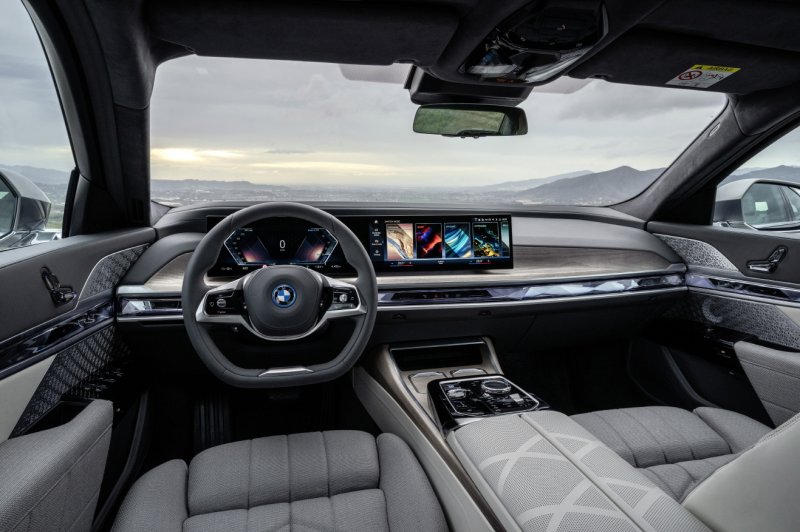 BMW i7 실내.(BMW코리아 제공)ⓒ 뉴스1
