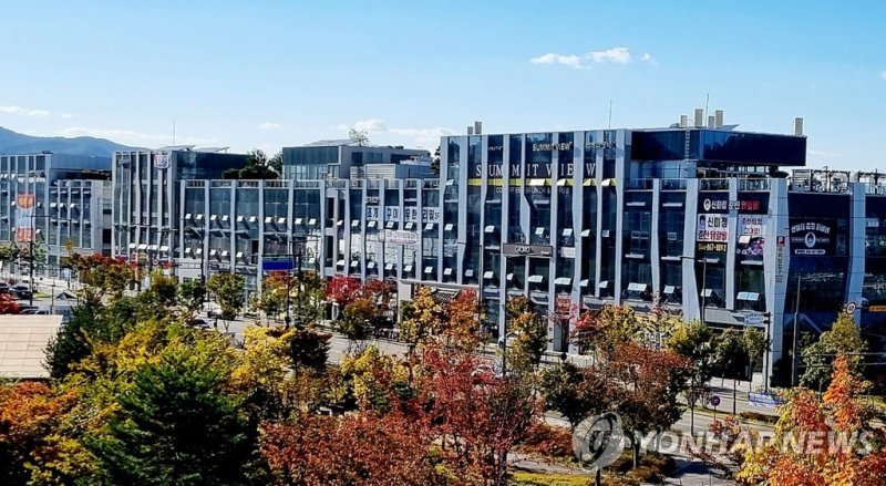 공실 많은 세종시 금강 수변상가 [촬영 이은파 기자]