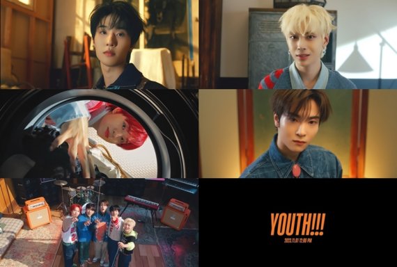 캐치더영, 데뷔 타이틀 'YOUTH!!!' MV 티저 공개