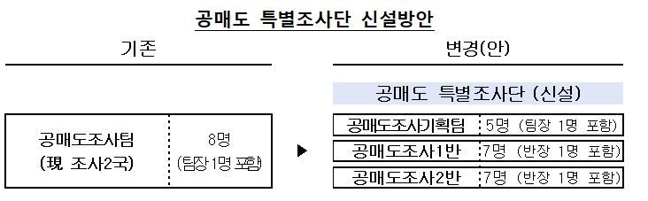 금감원, 불법공매도 적발 본격화···특별조사팀 만들어 19명 배치