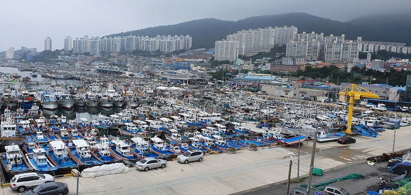 전남 여수시는 지역 숙원 사업인 국동항 건설공사가 지난 10월 31일 기획재정부 예비타당성조사를 통과해 사업 추진에 탄력을 받게 됐다고 1일 밝혔다. 사진은 국동항 전경. 여수시 제공