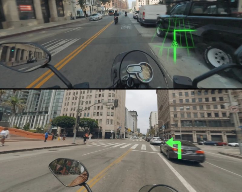 블루캡의 '블루캡 모토' 구현 장면. (블루캡 제공)