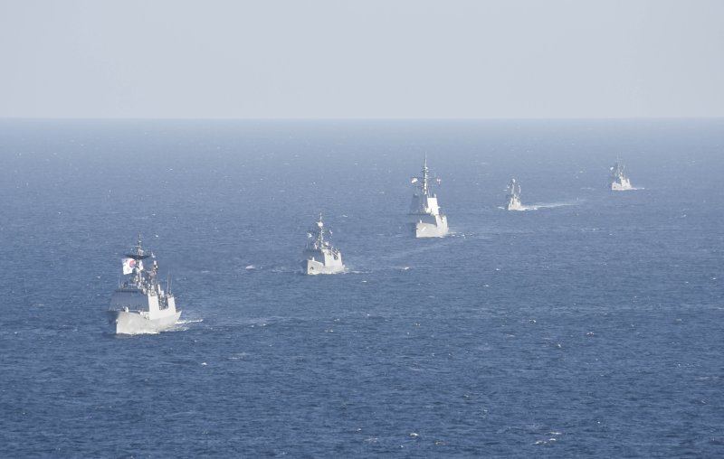 2019년 한국·호주 해군 연합훈련 '해돌이·왈라비 훈련'. 사진=해군 제공