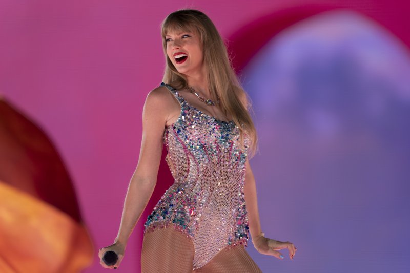 FILE - Taylor Swift performs during "The Eras Tour" in Nashville, Tenn., May 5, 2023. Sean Kammer, a South Dakota law professor who typically teaches torts and natural resources, is turning his attention to Taylor Swift next semester. The self-described “Swiftie” wants to draw on music and art to he