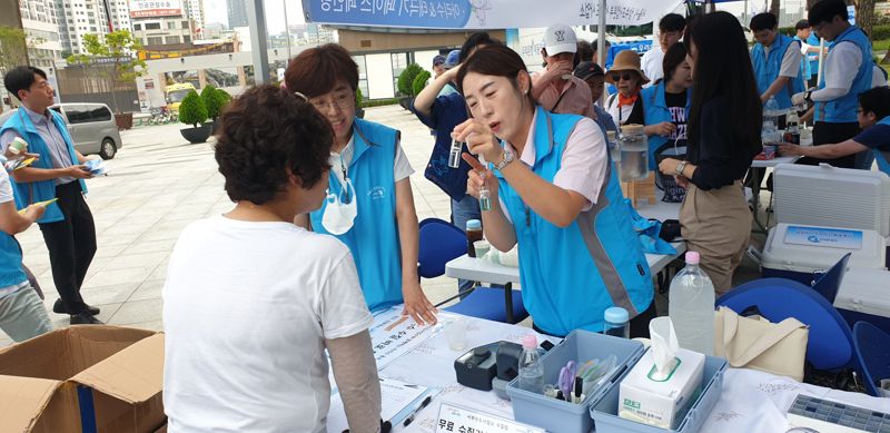 아리수 무료 수질검사 올해 목표 조기달성...대시민 서비스 강화