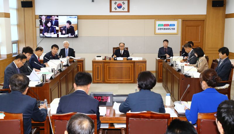 엄기호 강원도의원, "교육청, 농공단지 입주업체 물품 적극 구매해야"