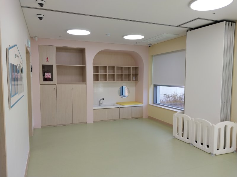 내년 3월 개원 예정인 강원 양양 현남 하나어린이집 내부.(양양군 제공) 2023.11.16/뉴스1