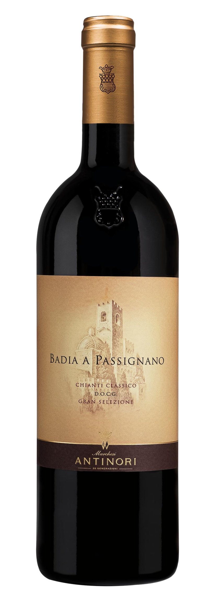 이탈리아 와인명가 안티노리(Antinori)가 토스카나의 끼안티 클라시코에서 만드는 '바디아 아 파시냐노(Badia a Passignano)'
