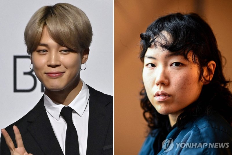 "남자랑 여자를 헷갈리냐"..배우 박지민에 BTS 지민 사진 올렸다 '뭇매'