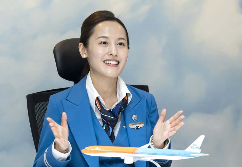김영하 승무원(KLM 제공)