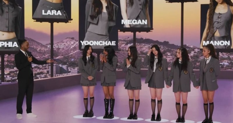 소피아&middot;라라&middot;윤채&middot;메간&middot;다니엘라&middot;마농, 하이브 새 걸그룹…'캣츠아이'