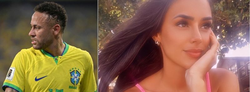 네이마르, 네이마르의 여자친구 브루나 비앙카르디. 출처=연합뉴스, 인스타그램