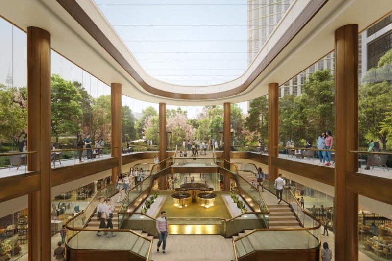 힐튼호텔 로비 예시도 [서울시 제공. 재판매 및 DB 금지]