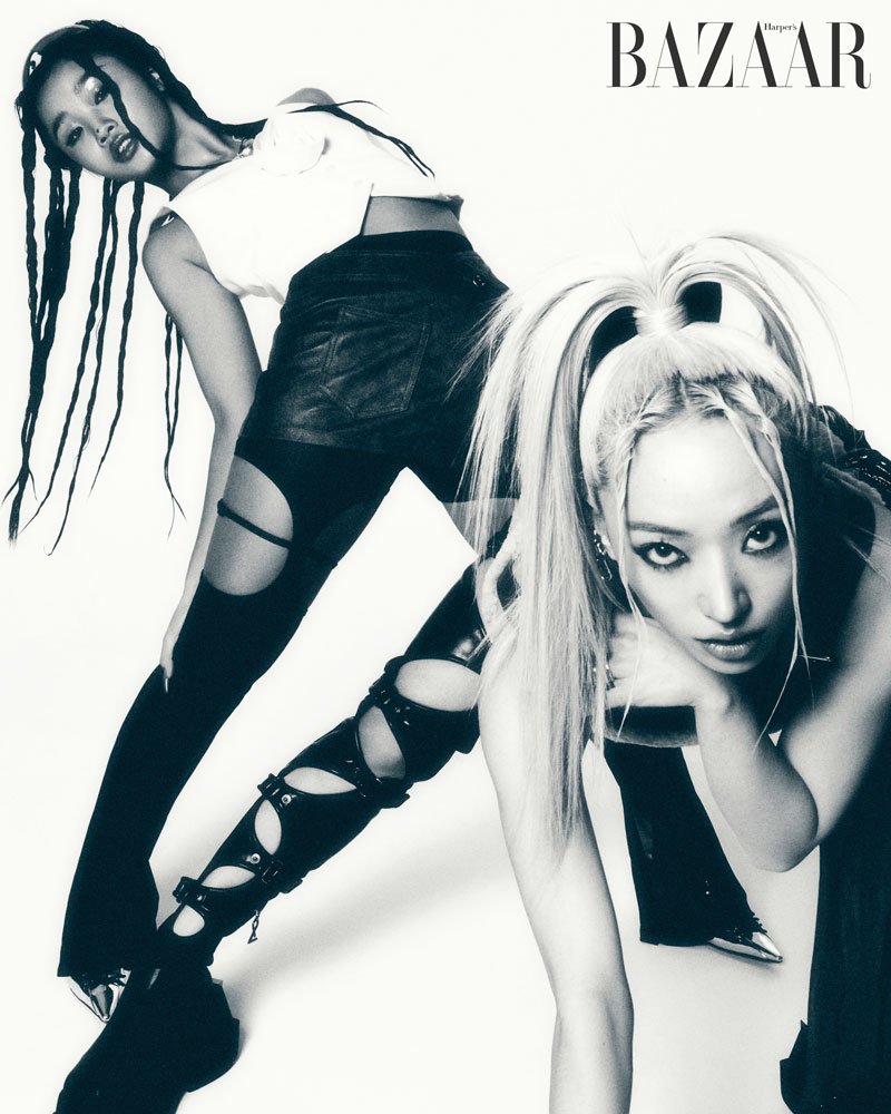 [서울=뉴시스] 하리무(왼쪽), 레드릭. (사진=하퍼스 바자 코리아) 2023.11.23. photo@newsis.com *재판매 및 DB 금지