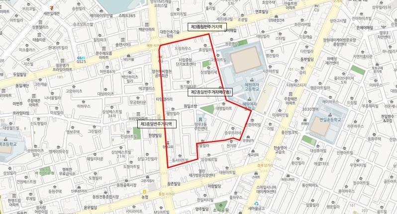 망우3동 모아타운 대상지 [서울시 제공. 재판매 및 DB 금지]
