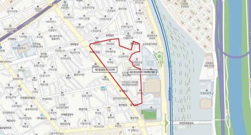 석관동 모아타운 대상지 [서울시 제공. 재판매 및 DB 금지]
