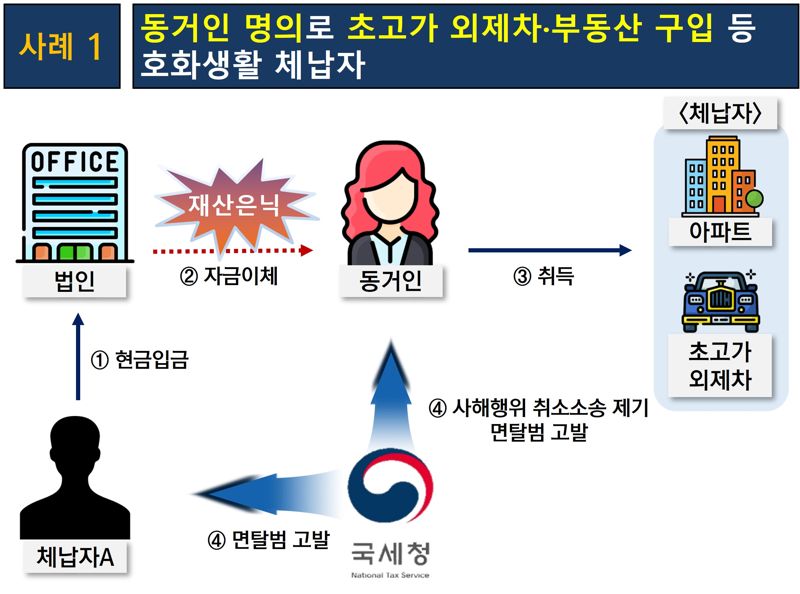 "세금추적 피하자" 지능형 체납 백태…가상자산, 비영리법인 활용